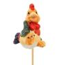Chicken floral pick