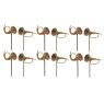 Trumpet floral pick