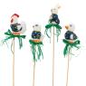 Decorative floral pick