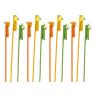 Lot of 12 clip flower picks