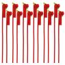Lot de 12 piques décoratifs clips