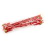 Lot de 12 piques décoratifs clips