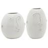 White ceramic vase