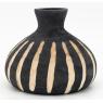 Decorative ball vase in paulownia