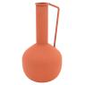 Vase in stained metal