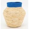 Decorative rush vase