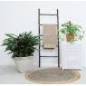 Black bamboo ladder 150cm