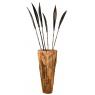 Sagaies en coco et bambou teinté noir