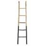 Wooden ladder - Natural & Black