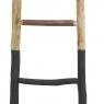 Wooden ladder - Natural & Black