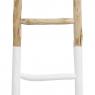 Wooden ladder - Natural & White
