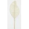 Set of 3 leaves in bamboo, seagrass and rattan