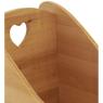 Pine wood and metal sled