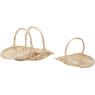 White willow baskets with handle