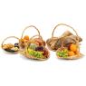 White willow baskets with handle