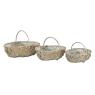 Coupes en osier gris