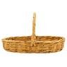 Fruit basket in natural rattan