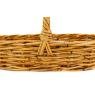 Fruit basket in natural rattan