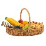 Fruit basket in natural rattan
