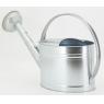 Watering can in galvanized metal