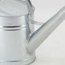 Watering can in galvanized metal