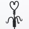 Wrought iron fireplace tool