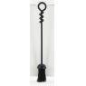 Wrought iron fireplace tool