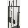 Metal log holders 