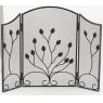 Fire screen in metal