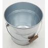 Galvanized metal bucket