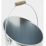 Ash bucket in metal