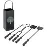 Serviteur de cheminée 4 accessoires.