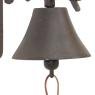 Cast iron wall bell