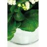 Corbeille en zinc anses en bois