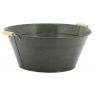 Matt lacquered metal basket