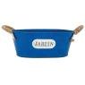 Lacquered metal basket