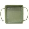 Mini corbeille métal laqué olive - Plaisir -