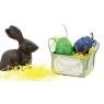 Mini corbeille métal laqué olive - Plaisir -