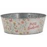 Rounded metal basket 