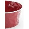 Lacquered metal basket 