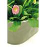 Lacquered metal ovale basket