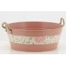 Baskets in lacquered metal
