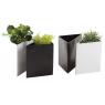 Triangular lacquered metal pot cover