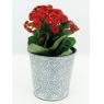 Patinated metal pot covers