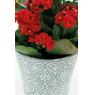 Patinated metal pot covers