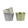 Metal flower pot cover