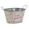 Oval metal basket - Petits Bonheurs