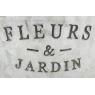Galvanized metal basket - Fleurs & Jardin