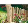 Hazel wood garden fence