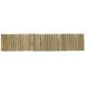 Bordure en bambou naturel